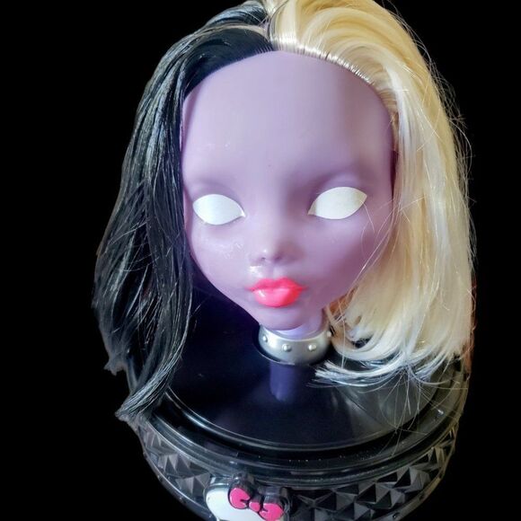Monster High Doll Glow Gore Dark Ghoul Head - Picture 1 of 6